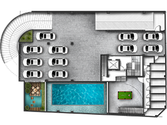 پلان طبقه 1- مشتاق نیکان